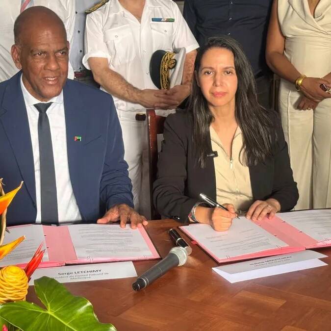 Martinique : signature d'un accord-cadre entre l'État et la CTM sur l'évolution institutionnelle