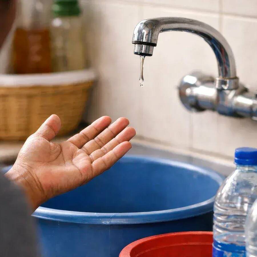 Mbouini : coupure d'eau anticipée dans la nuit pour des travaux au réservoir