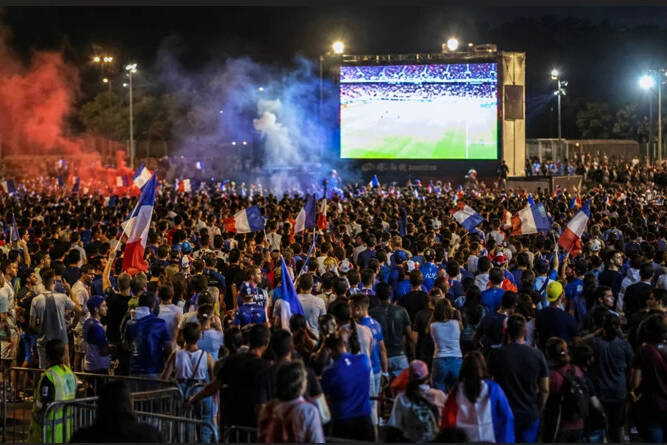 Mondial 2026 : neuf fan zones à La Réunion pour soutenir les Bleus face à l'Espagne