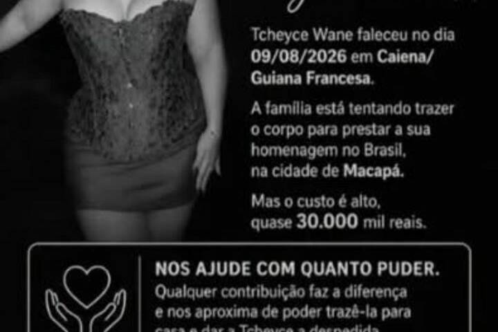 Guyane : après la mort de Tcheyce Wane dans un accident nautique, sa famille lance une cagnotte pour rapatrier son corps au Brésil