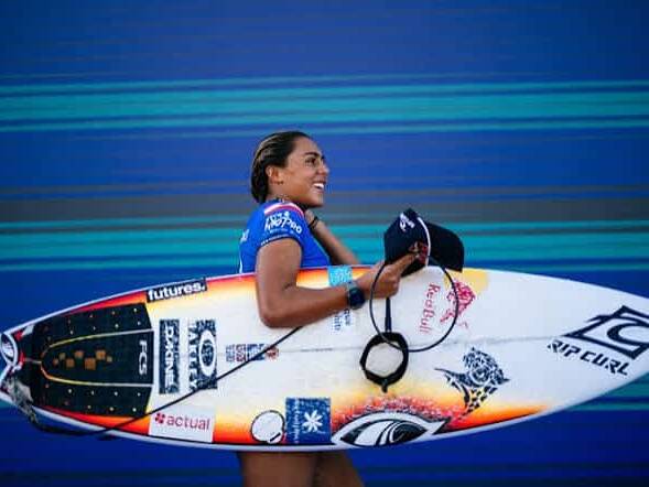 Surf : Tya Zebrowski retrouve Teahupo'o avec l'ambition de confirmer son ascension mondiale