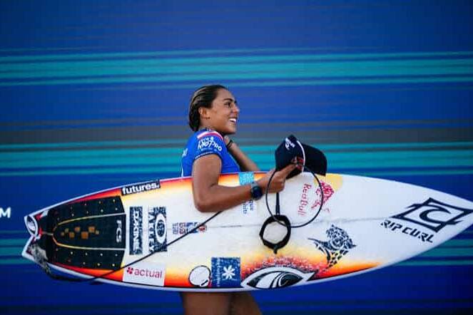 Surf : Tya Zebrowski retrouve Teahupo'o avec l'ambition de confirmer son ascension mondiale