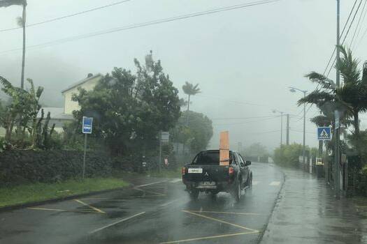 La Réunion : pluies, vent soutenu et mer agitée pour ce samedi