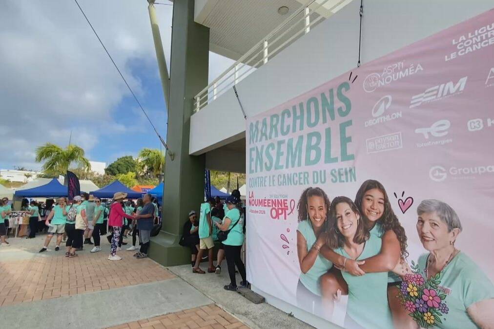 Nouméa : près de 4 000 femmes mobilisées contre le cancer du sein