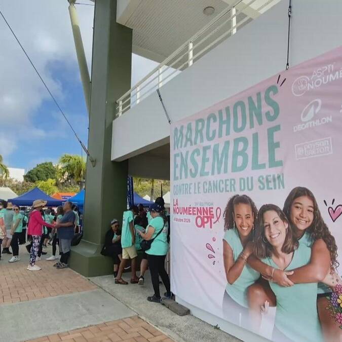 Nouméa : près de 4 000 femmes mobilisées contre le cancer du sein