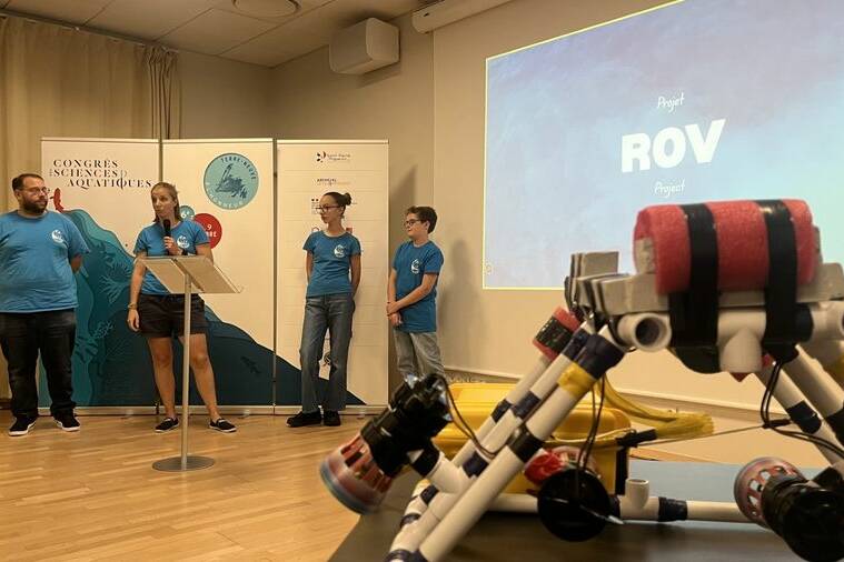 Saint-Pierre-et-Miquelon : le robot sous-marin de six collégiens mis à l’honneur